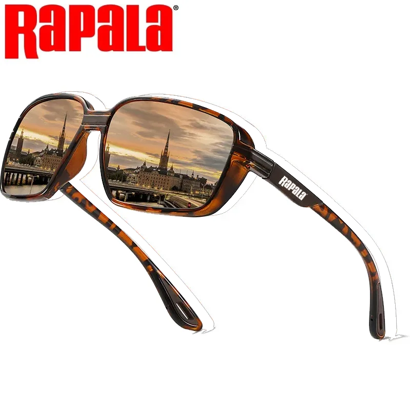 Óculos de sol polarizados Rapala para pesca, para caminhada ou dirigir, óculos clássicos UV400