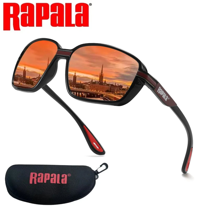 Óculos de sol polarizados Rapala para pesca, para caminhada ou dirigir, óculos clássicos UV400