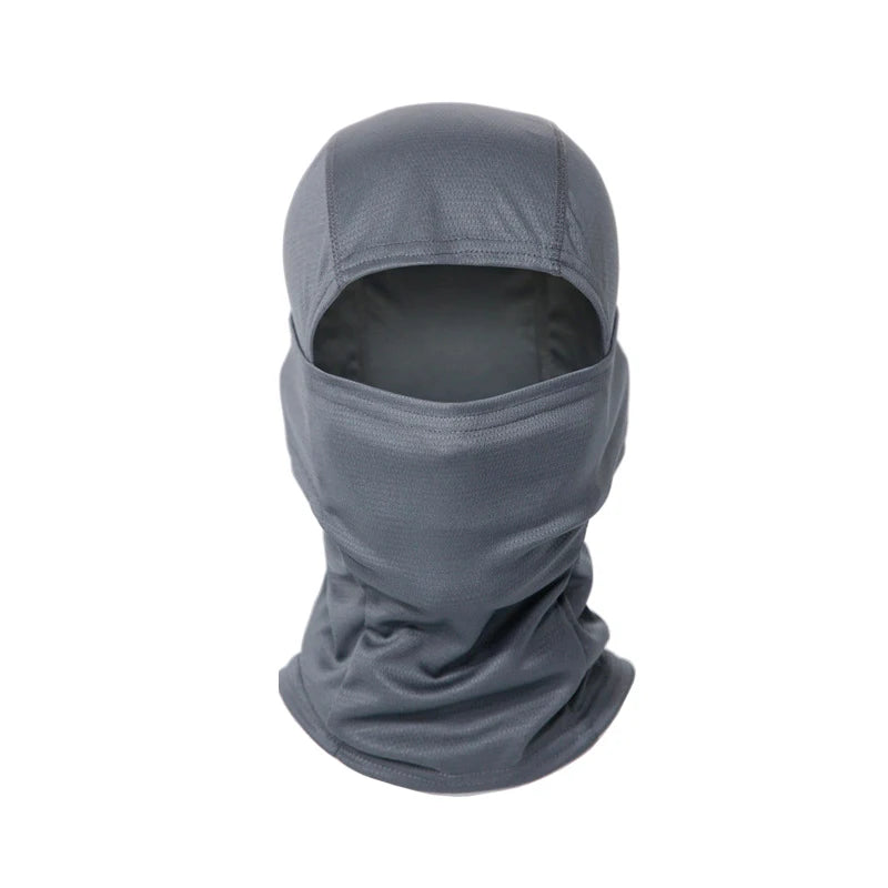 Balaclava camuflada para pesca ou ciclismo, máscara facial completa para esportes ao ar livre, caça, caminhada, esqui, capacete de motocicleta, boné interno.