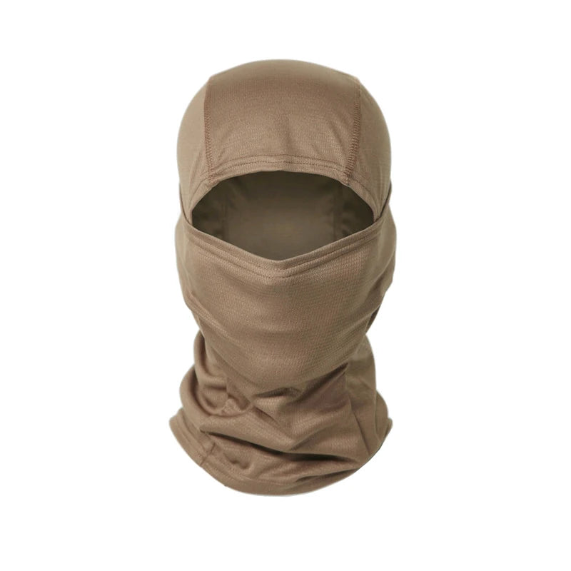Balaclava camuflada para pesca ou ciclismo, máscara facial completa para esportes ao ar livre, caça, caminhada, esqui, capacete de motocicleta, boné interno.