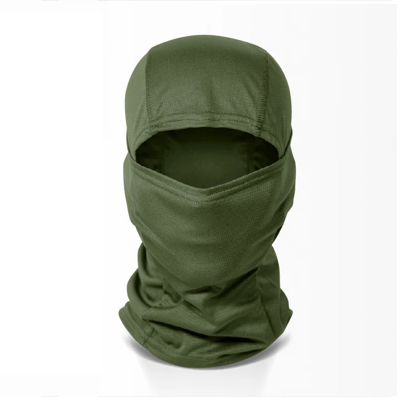 Balaclava camuflada para pesca ou ciclismo, máscara facial completa para esportes ao ar livre, caça, caminhada, esqui, capacete de motocicleta, boné interno.