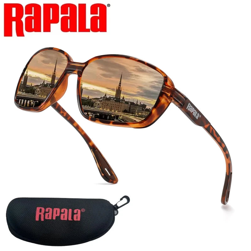 Óculos de sol polarizados Rapala para pesca, para caminhada ou dirigir, óculos clássicos UV400