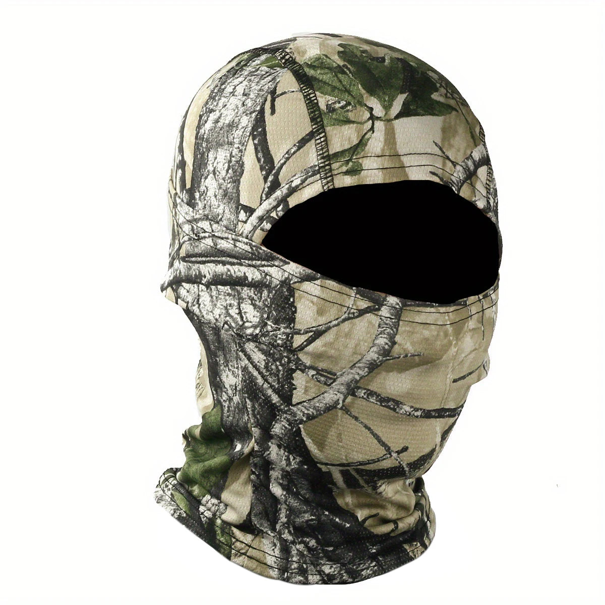 Balaclava camuflada para pesca ou ciclismo, máscara facial completa para esportes ao ar livre, caça, caminhada, esqui, capacete de motocicleta, boné interno.