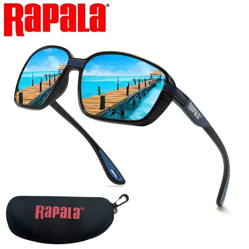 Óculos de sol polarizados Rapala para pesca, para caminhada ou dirigir, óculos clássicos UV400