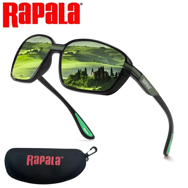 Óculos de sol polarizados Rapala para pesca, para caminhada ou dirigir, óculos clássicos UV400